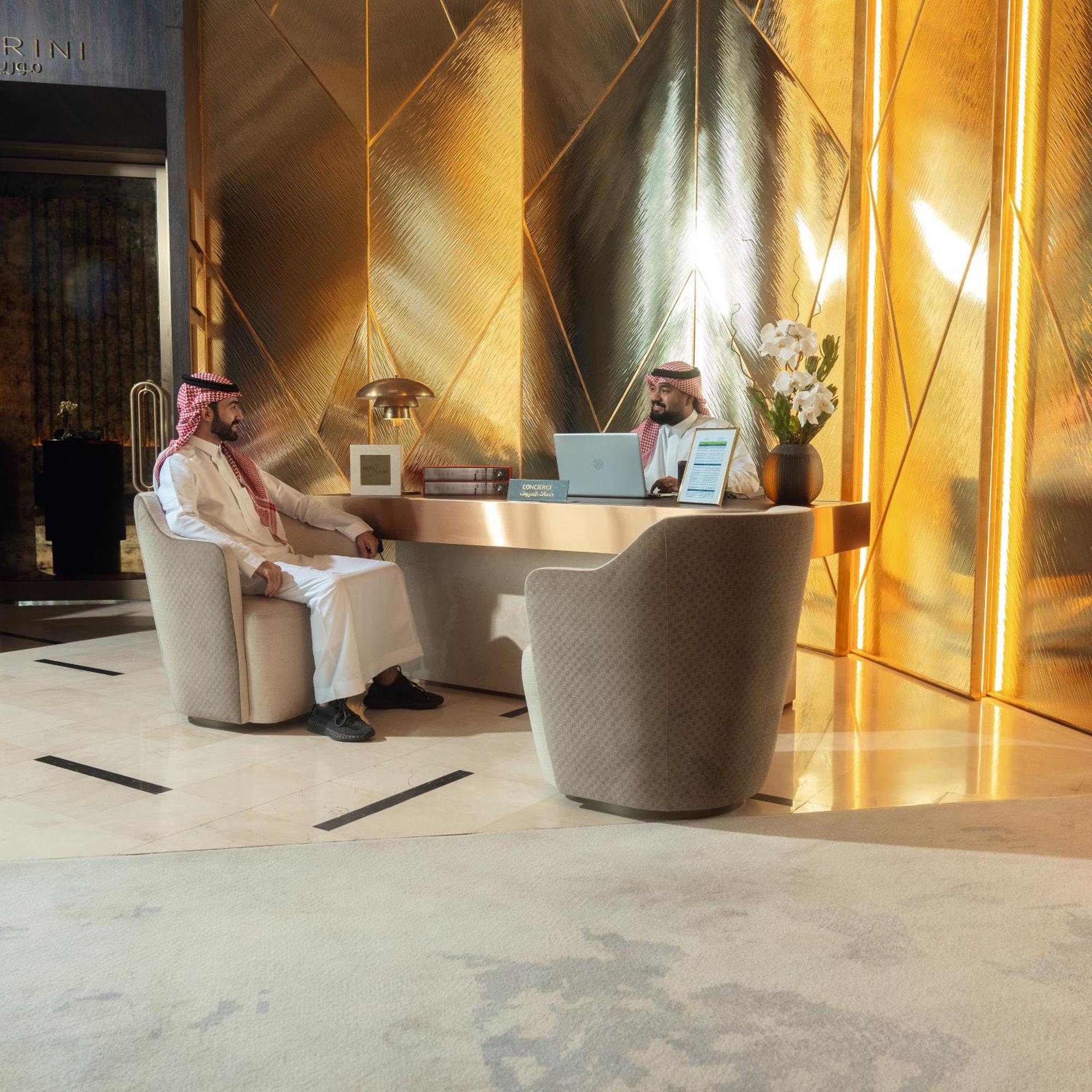 Jareed Hotel Riyadh Exterior photo Concierge at the Ritz-Carlton, Riyadh